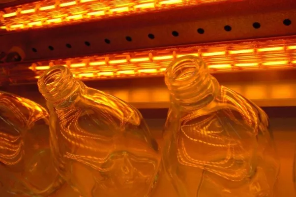 Gold coated infrared emitter
