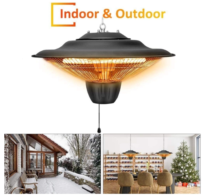 Electric patio heater waterproof