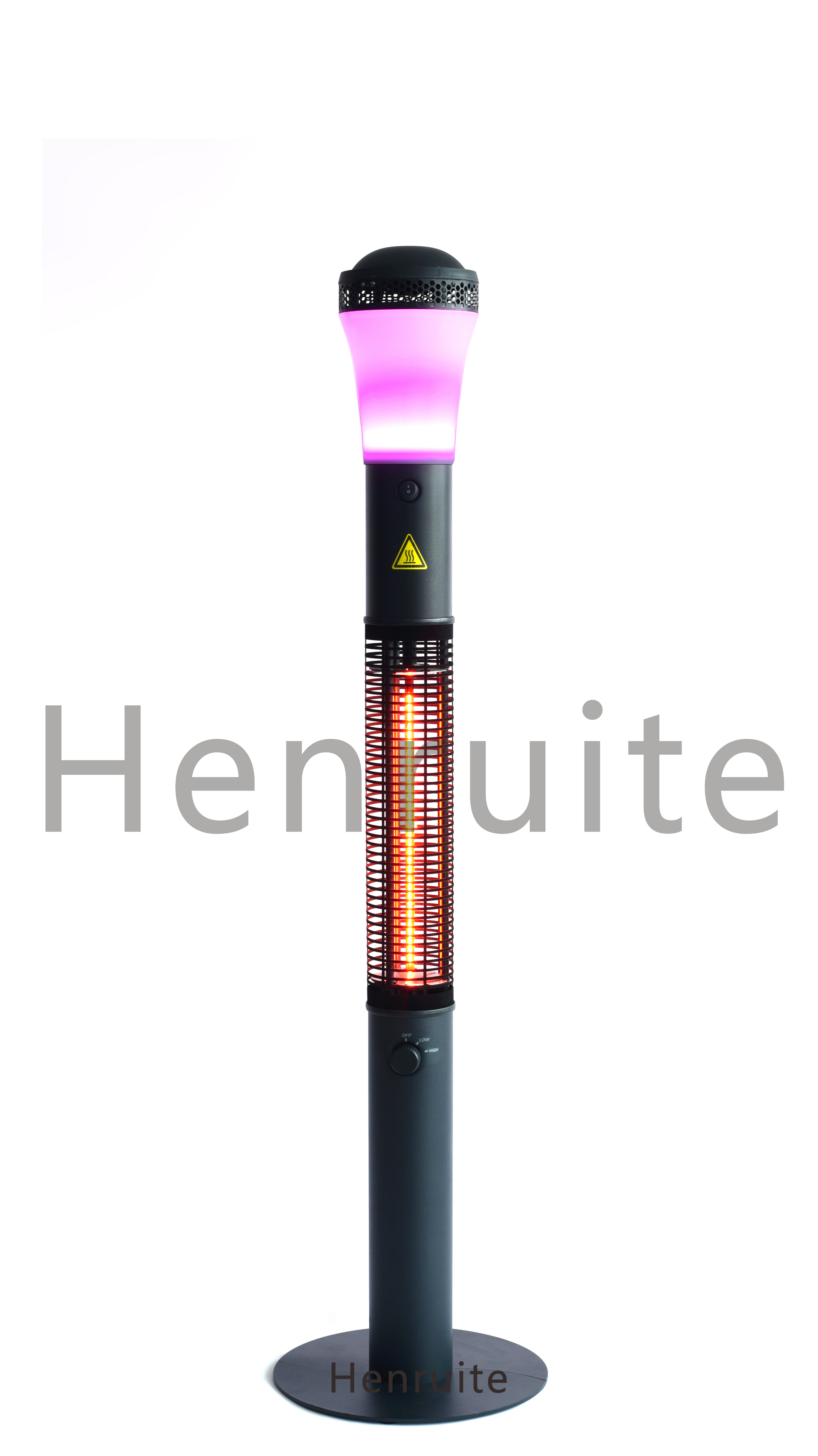 Recessed infrared ceiling heater