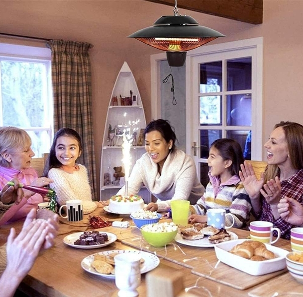 Modern infrared bathroom heater